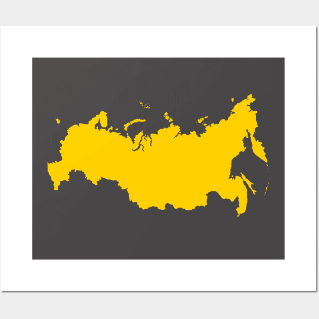 Made in Russia Wall Art by Charm Clothing